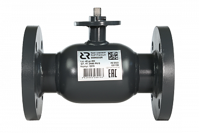 065N0352GR RJIP Premium Кран шаровой FF DN150 PN25 GF (фланцевый, под привод, С/П), Ридан