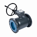 065N0361GR RJIP Premium Кран шаровой FF DN250 PN25 WG (фланцевый, с редуктором, С/П), Ридан